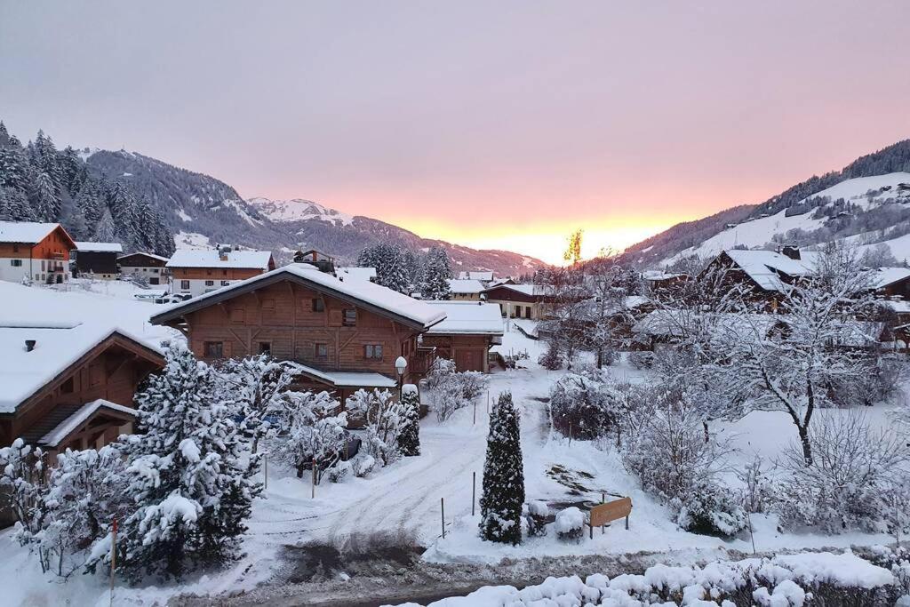*** Le Refuge *** Logement standing Megève Demi-Quartier Buitenkant foto